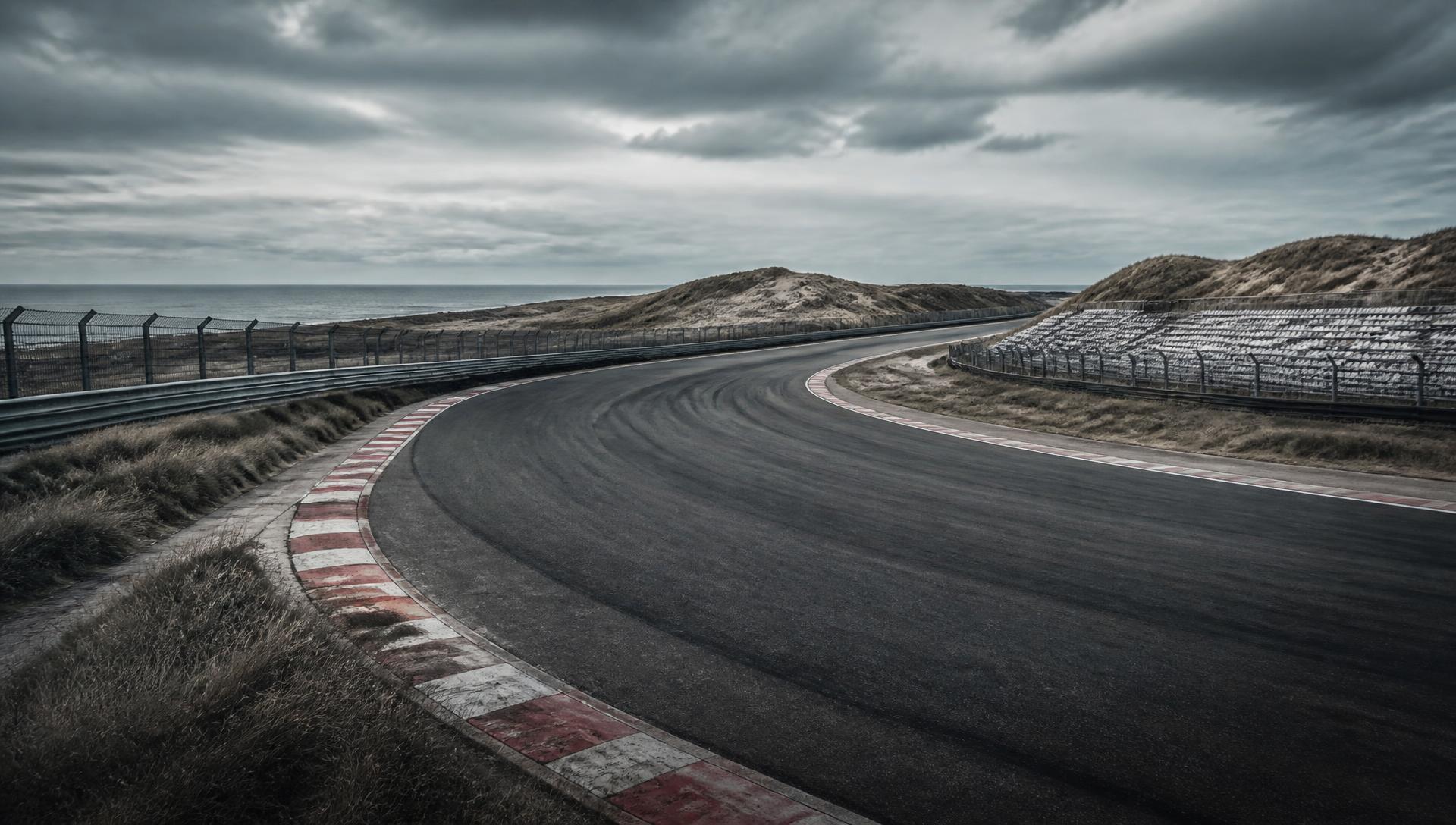 CM.com Circuit Zandvoort seen from the dunes